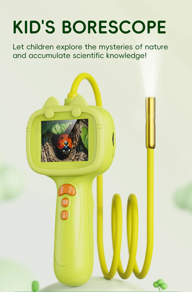 Educational HD Borescope Camera for Kids Nature Exploration - 7