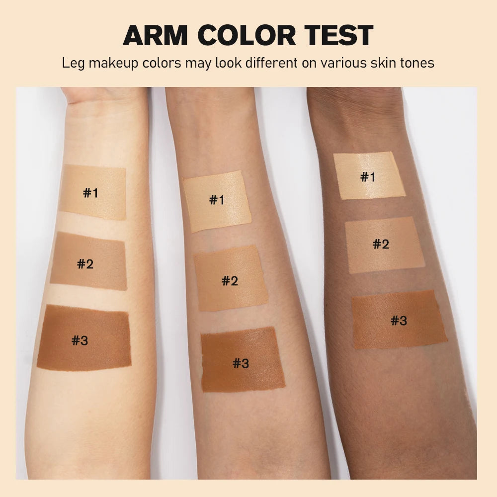 Waterproof Leg Makeup Foundation for Flawless Even Skin Tone - 5