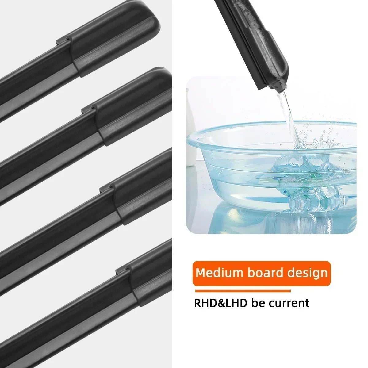 Front and Rear Windshield Wiper Blades for Honda Pilot 2016-2019