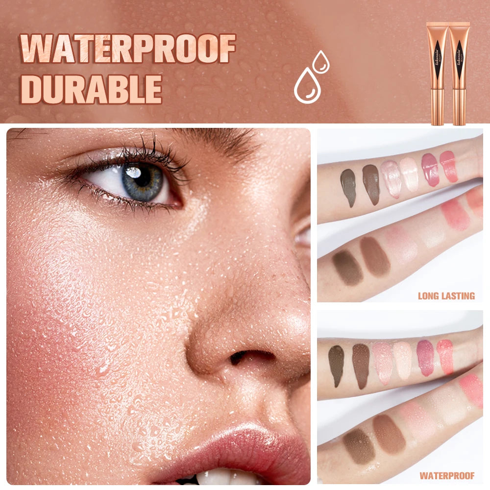 Liquid Face Contouring, Blush, and Highlighter Wand with Cushion Tip - 5