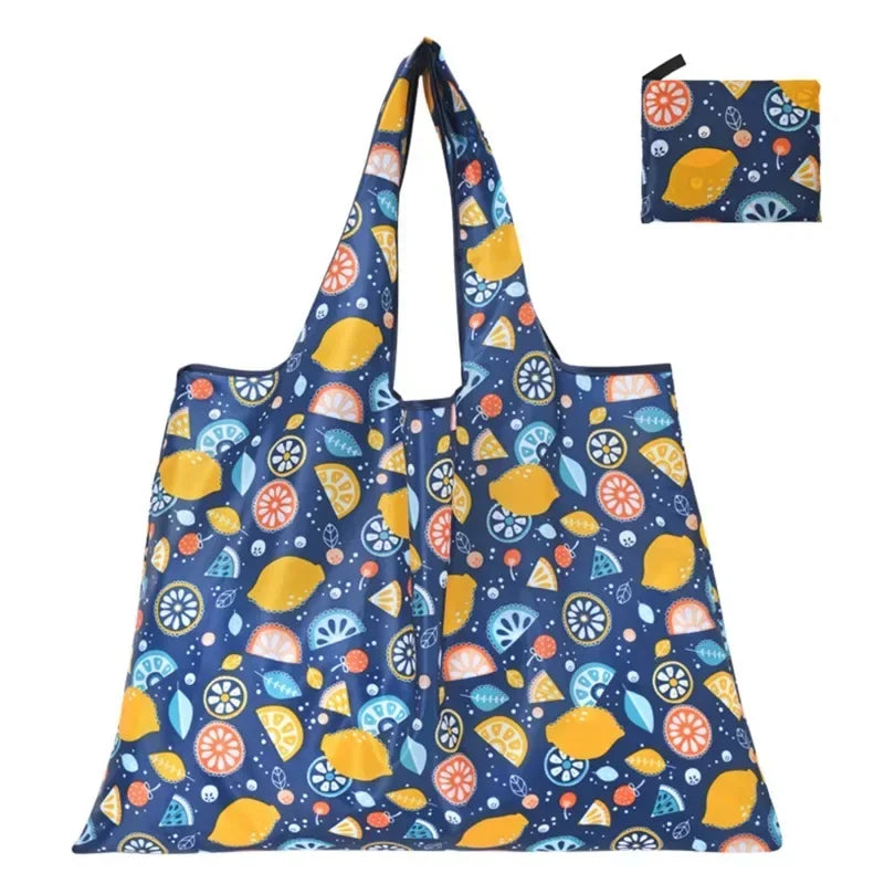 Large Foldable Reusable Grocery Shopping Bag