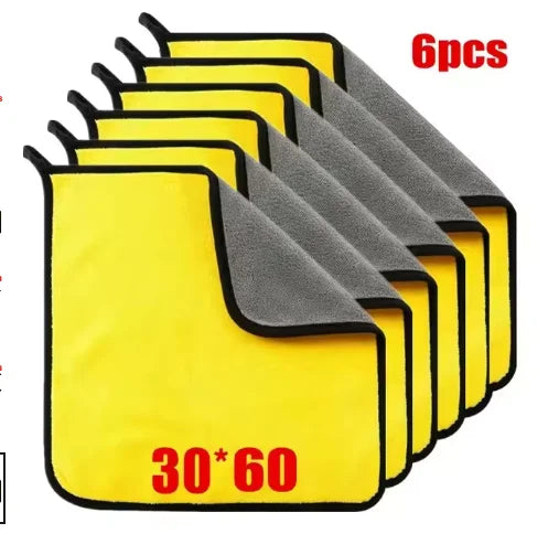 Thick Microfiber Car Cleaning Towel Ultra Soft Detailing Drying Cloth - 7