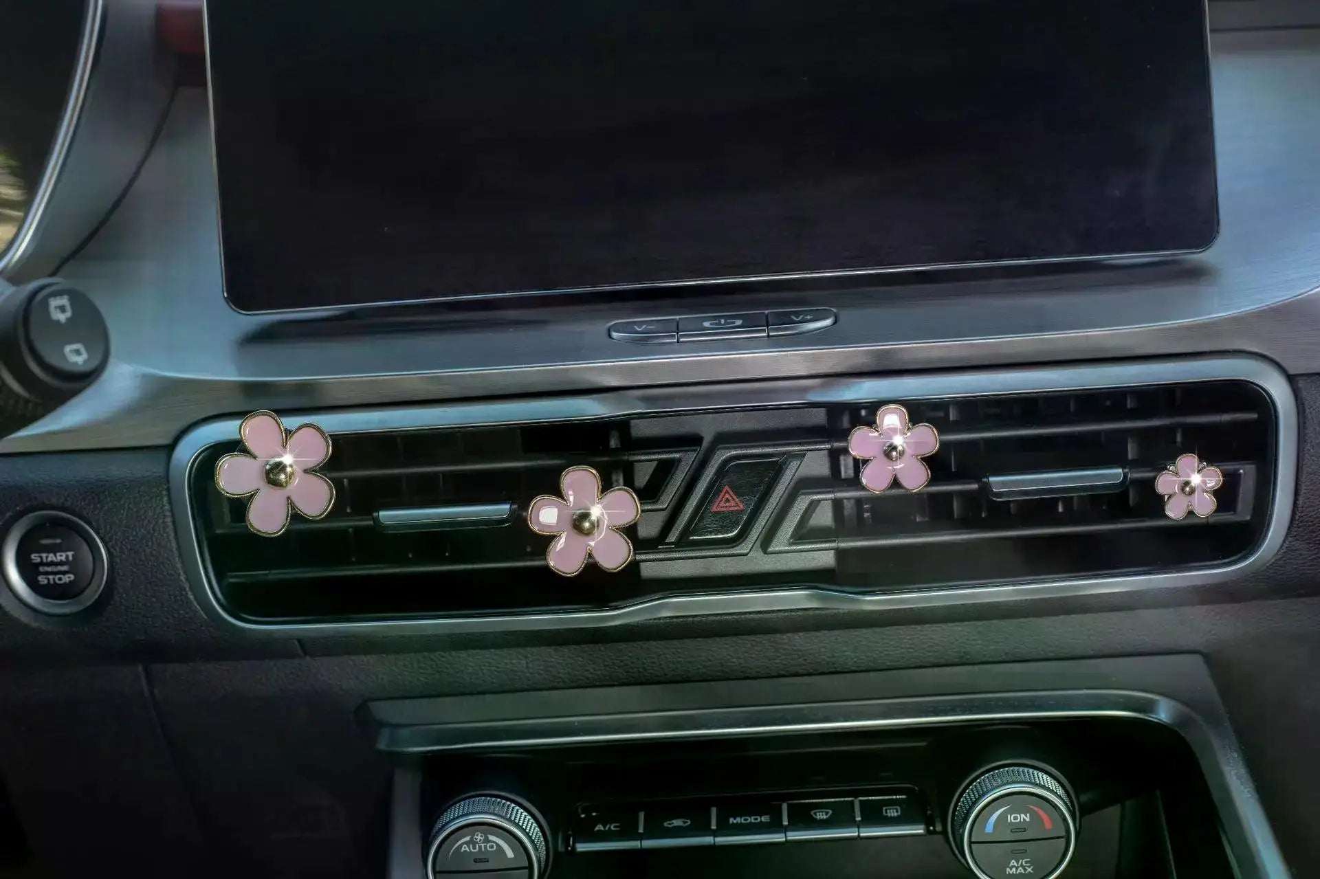 Daisy Flower Car Air Freshener Vent Clips - 6