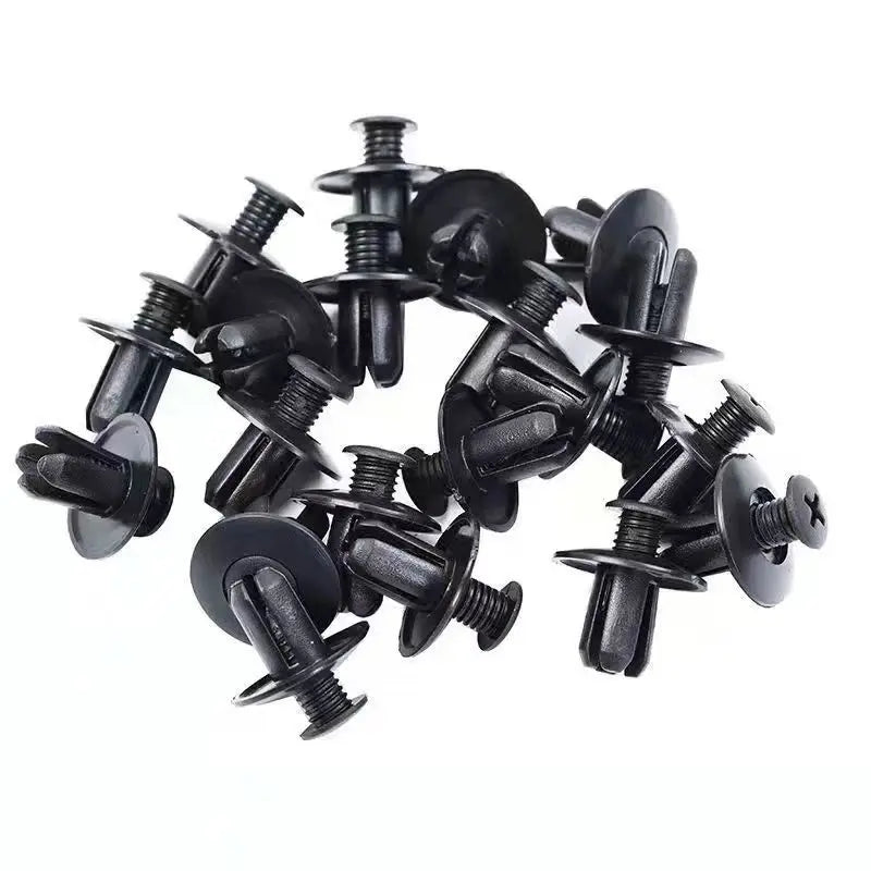 8mm Car Bumper and Door Trim Push Fastener Clips