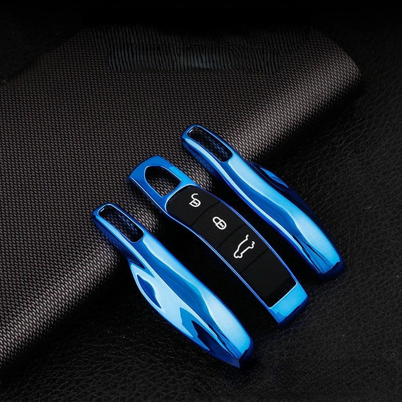 Replacement Remote Key Fob Shell Case Set for Porsche