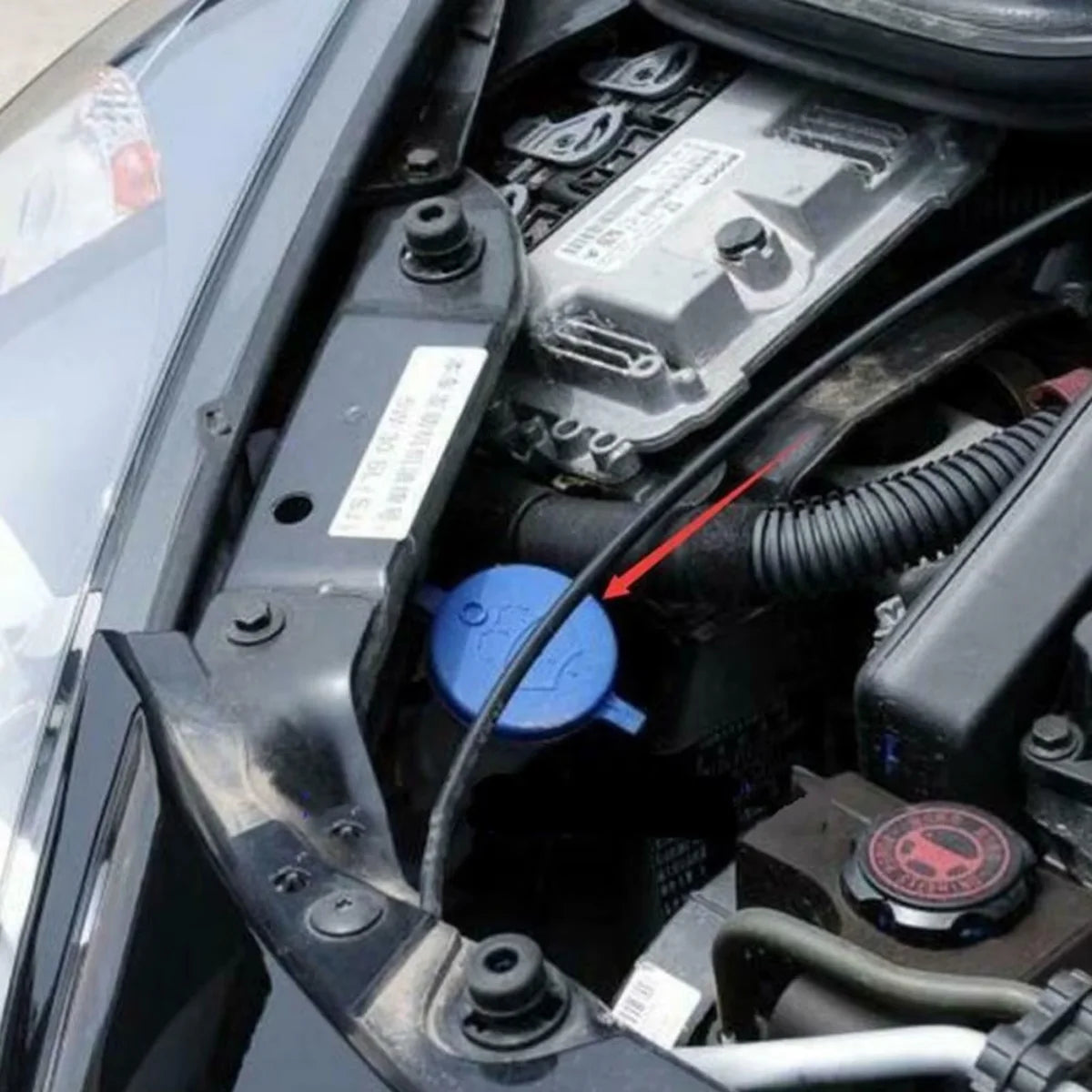 Windshield Washer Fluid Reservoir Cap for Peugeot and Citroen