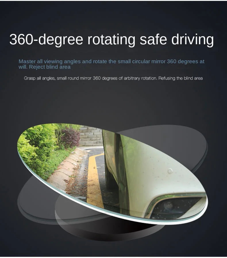 360 Degree Adjustable Car Blind Spot Mirror