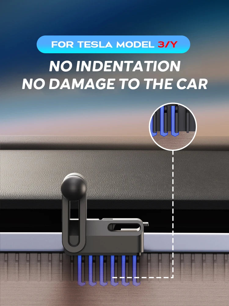 Dashboard Phone Mount Base for Tesla Model 3 and Model Y - 8