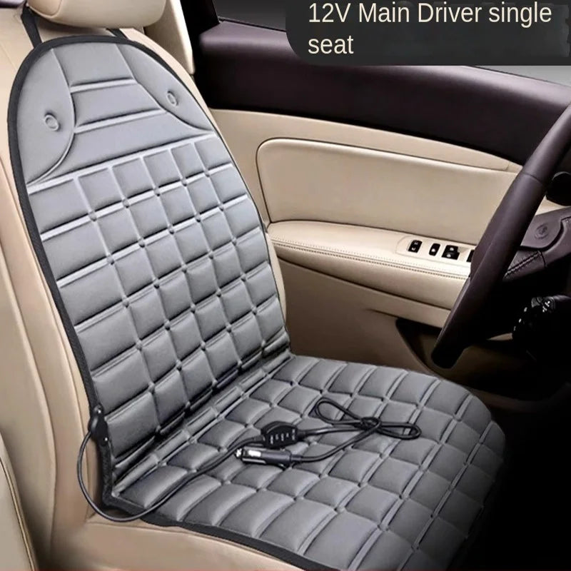 12V Heated Car Seat Cushion for Winter Comfort - 5