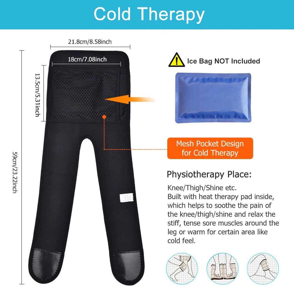 Electric Heated Knee Brace for Joint Pain Relief - 5