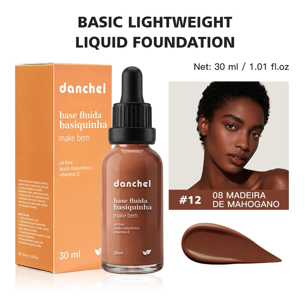 Matte Lightweight Liquid Foundation for Natural Pore-Minimizing Coverage - 22