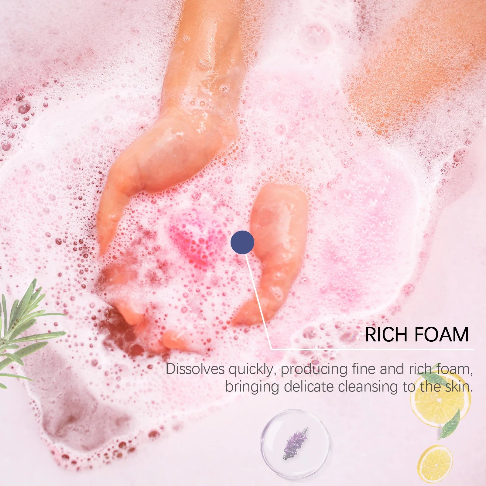 Aromatherapy Moisturizing Bath Bombs for Relaxation and Skin Care - 17
