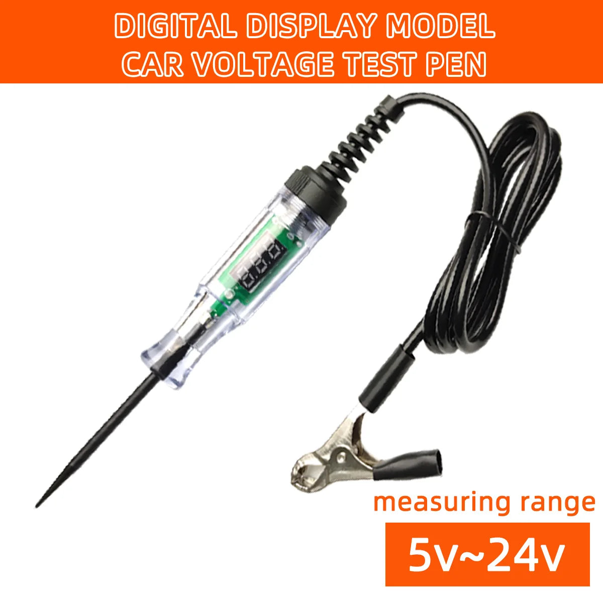 Digital Automotive Circuit Voltage Tester for Cars and Trucks - 14