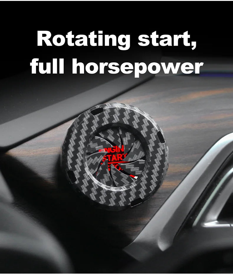 Universal Push Start Engine Button Protection Cover