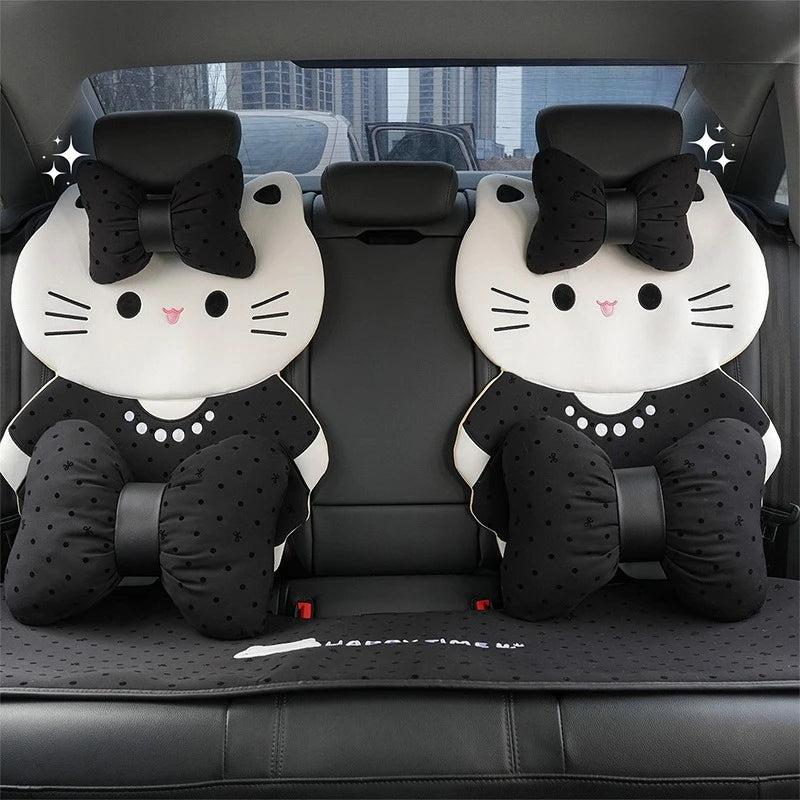 Cute Cat Style Universal Car Seat Cushion Cover - 4