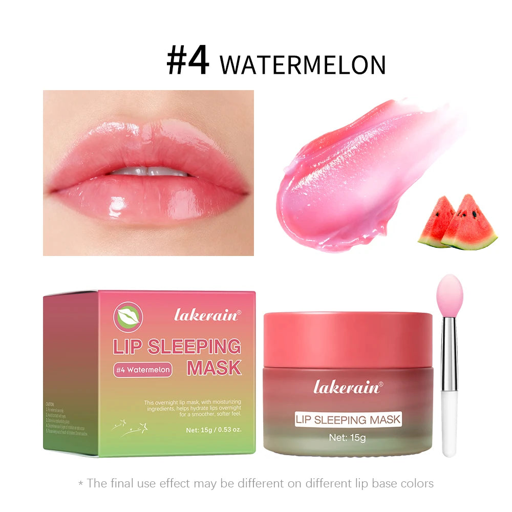 Hydrating Dual-Color Lip Sleeping Mask for Dry Cracked Lips - 30