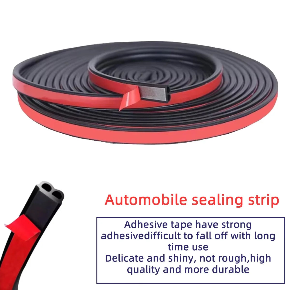 Universal Self-Adhesive Automotive Door Sealing Strip