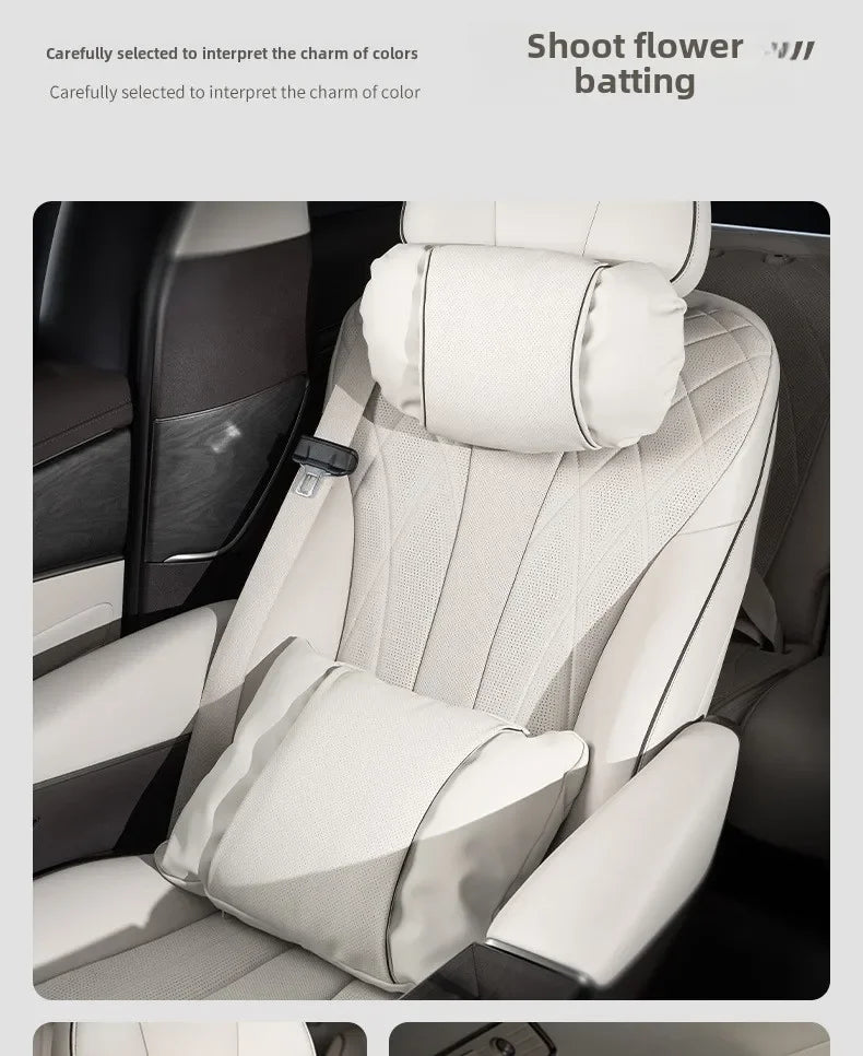 Ergonomic Car Seat Neck Rest and Head Support Pillow