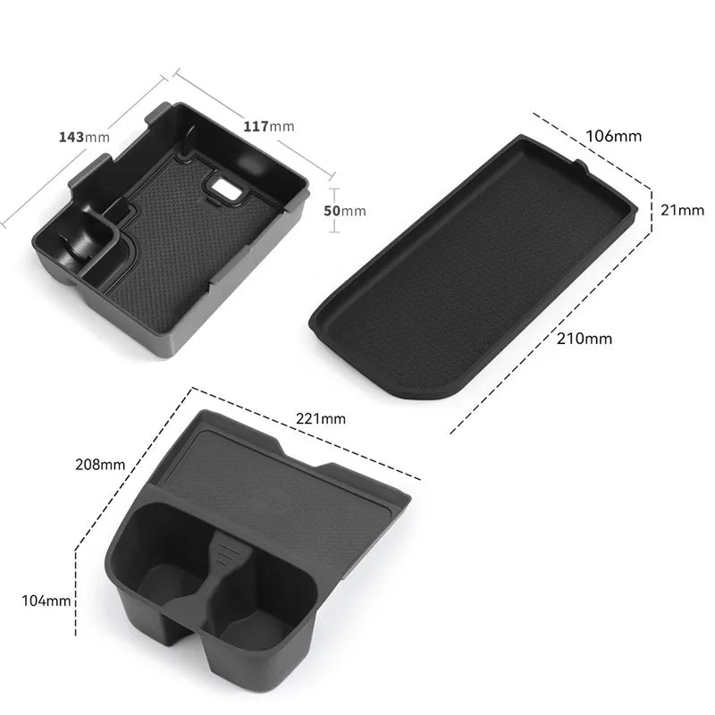 Center Console Organizer Tray for MG3 2023-2025 - 6