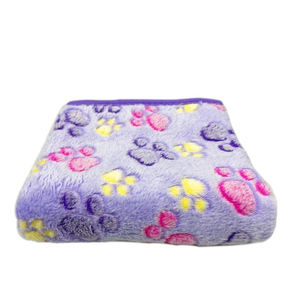 Soft Fluffy Fleece Pet Blanket for Dogs and Cats