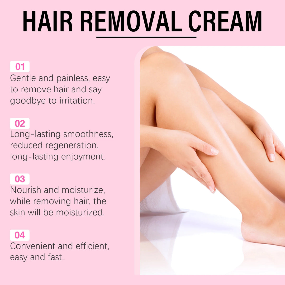 Gentle Hair Removal Cream for Full Body