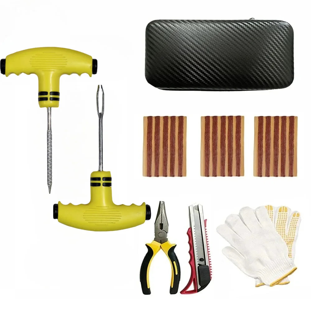 Emergency Tire Puncture Repair Kit for Vehicles