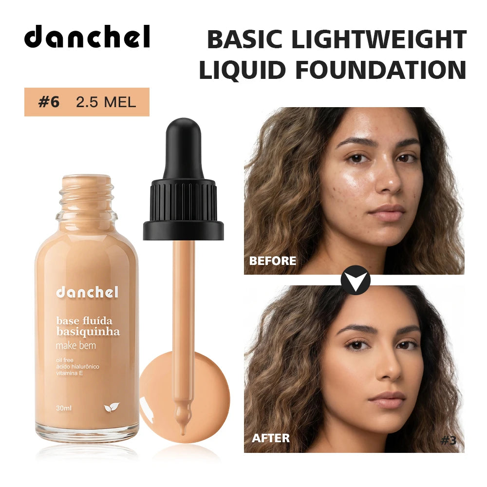 Matte Lightweight Liquid Foundation for Natural Pore-Minimizing Coverage - 1