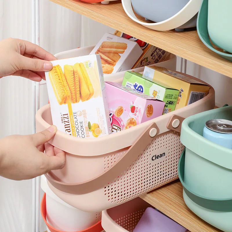 Portable Bathroom Shower Caddy Organizer Basket