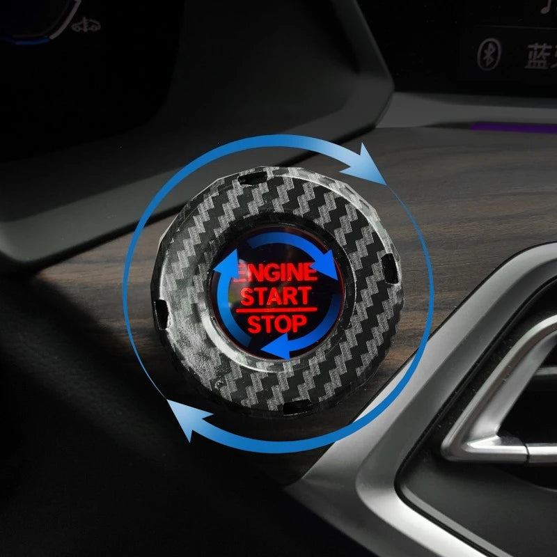 Universal Push Start Engine Button Protection Cover