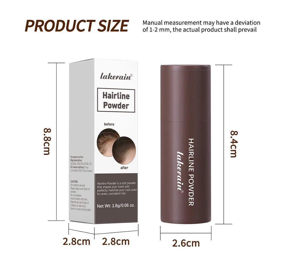 Waterproof Hairline Shadow Powder Root Cover Up Stick - 17