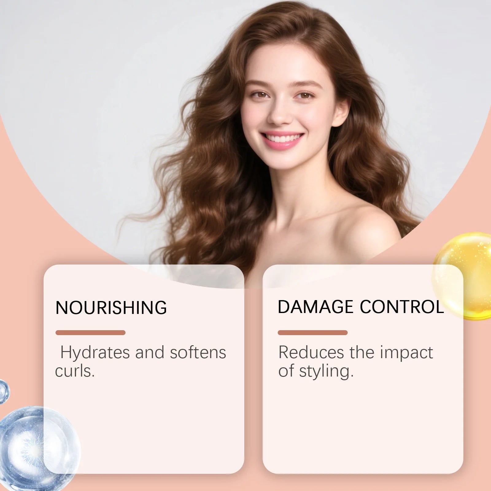 Hydrating Curl Defining Cream for Natural Waves and Curls - 8