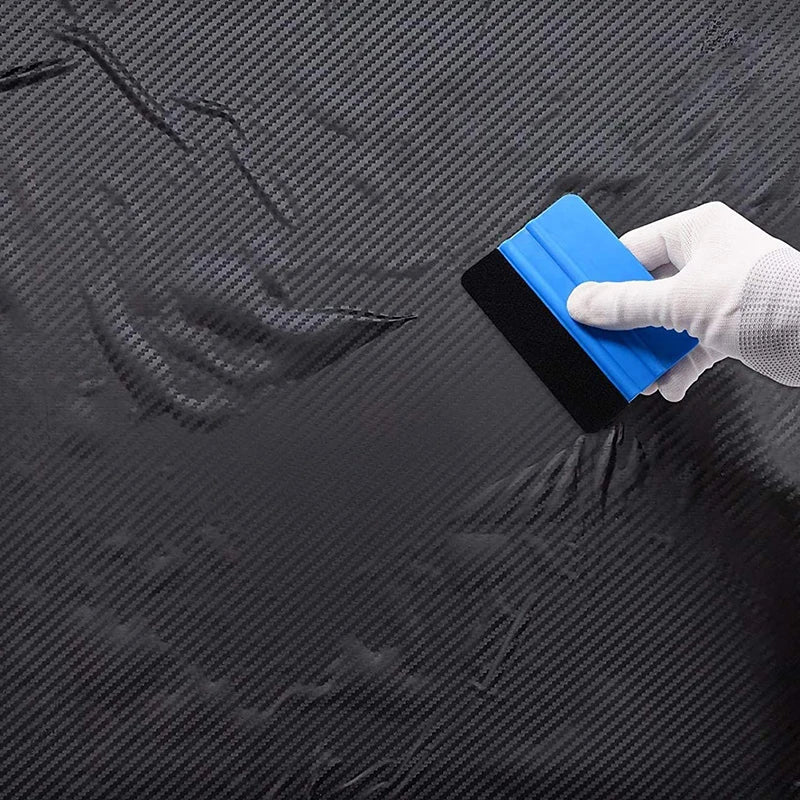 Non-Scratch Vinyl Wrap Squeegee with Felt Edge for Car Decals