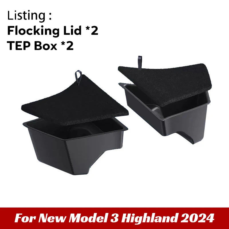 Trunk Side Storage Organizer for Tesla Model 3 Highland - 24