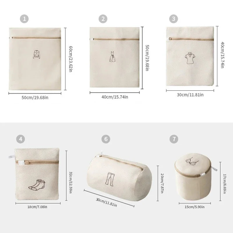 Double Layer Bra Laundry Bag Protective Mesh Washing Bag for Delicates