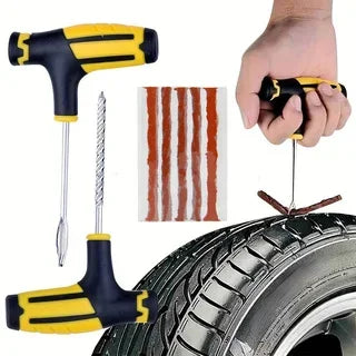 Emergency Tubeless Tire Puncture Repair Kit - 8