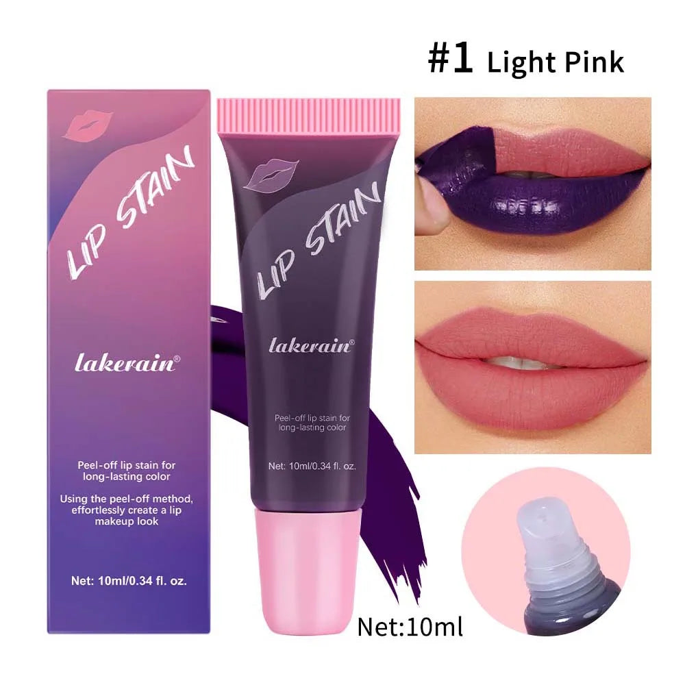 Waterproof Peel-Off Matte Liquid Lip Stain
