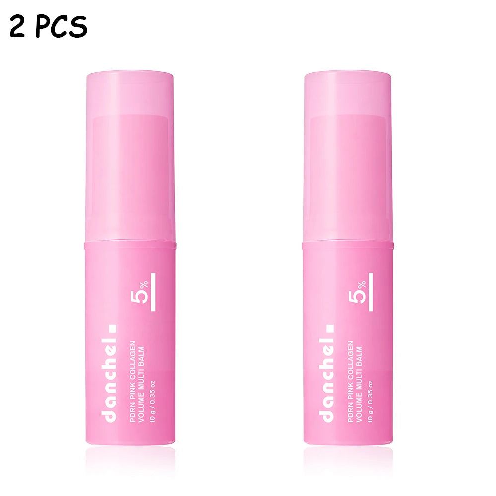 PDRN Pink Collagen Multi-Balm for Face Deep Hydration Stick