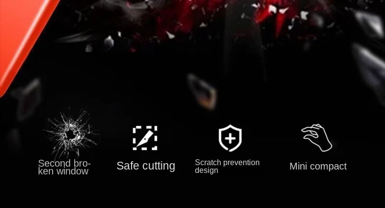2-in-1 Car Emergency Safety Hammer and Seat Belt Cutter - 7