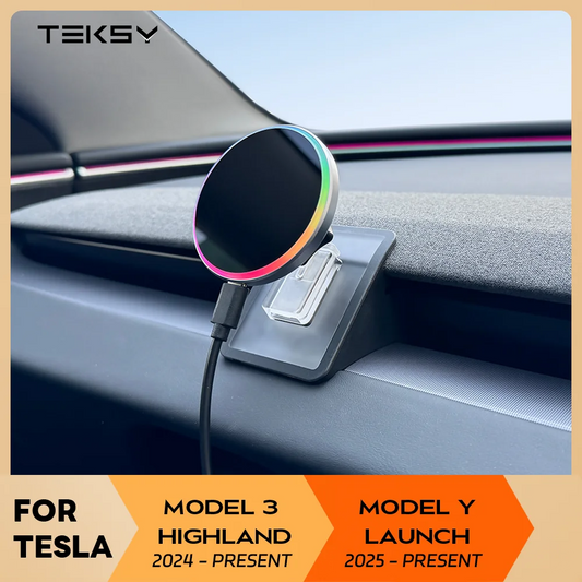 Magnetic Phone Mount for Tesla Model 3 Highland and Model Y