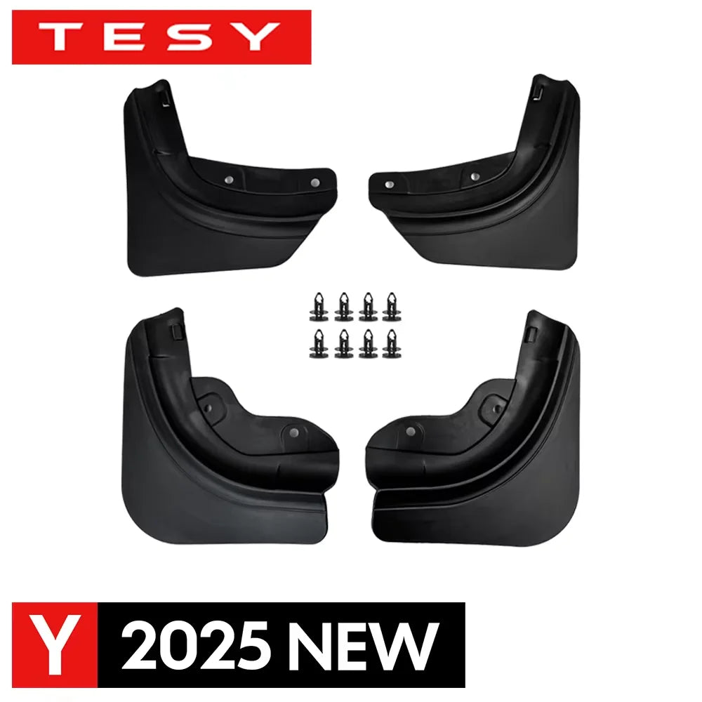 TPE Mud Flaps Splash Guards for Tesla Model Y