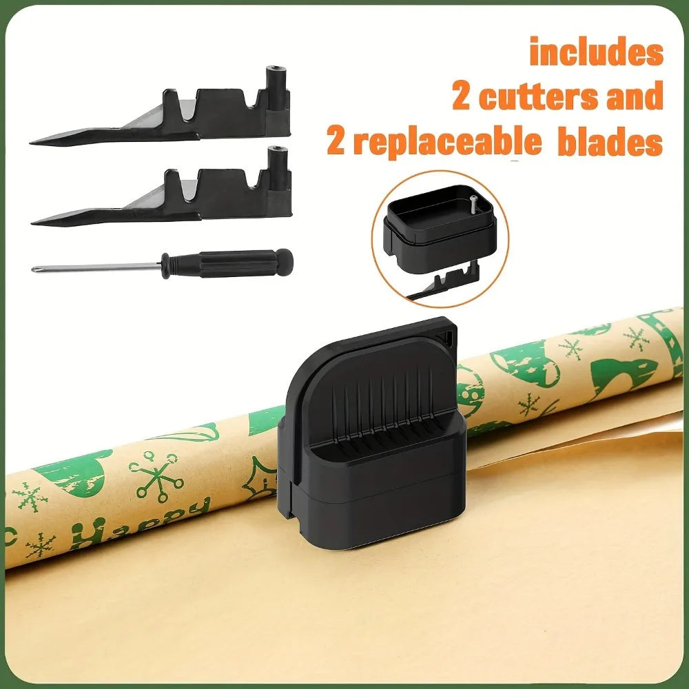 Portable Gift Wrapping Paper Cutter Tool