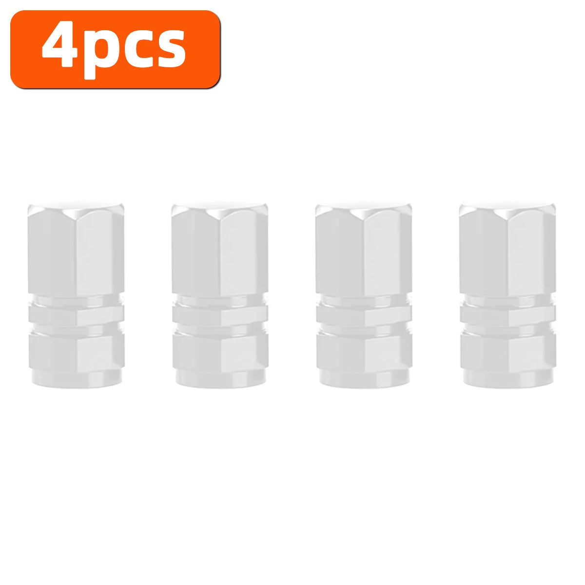Universal Aluminum Alloy Tire Valve Stem Caps for Vehicles - 9