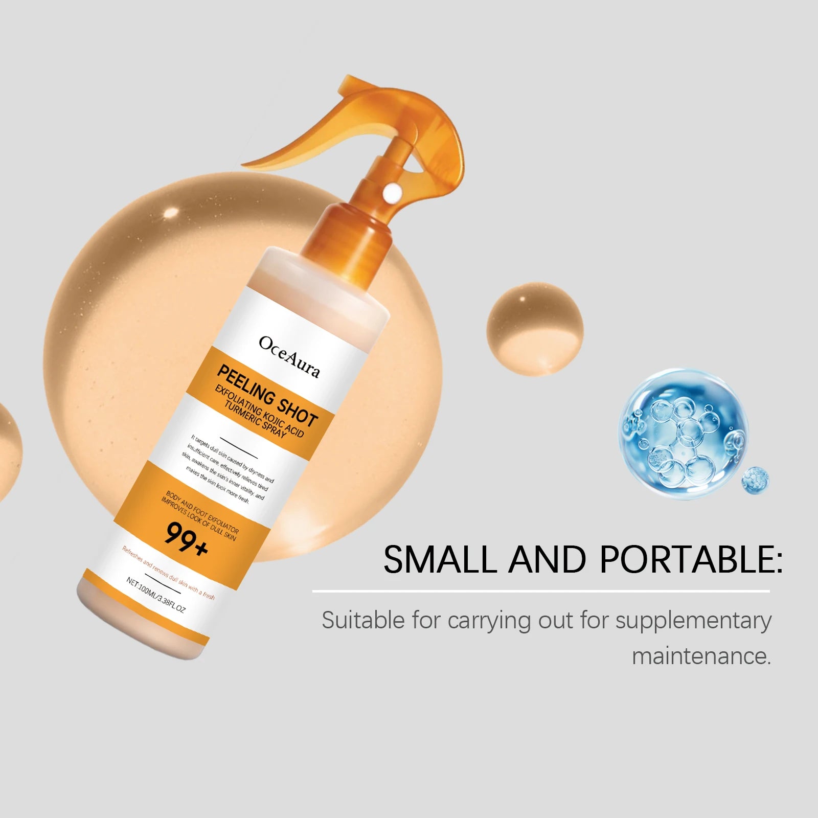 Exfoliating Skin Brightening and Moisturizing Body Spray - 11