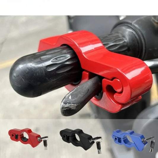 Heavy Duty Handlebar Brake Lever Lock for Motorcycles and Bikes