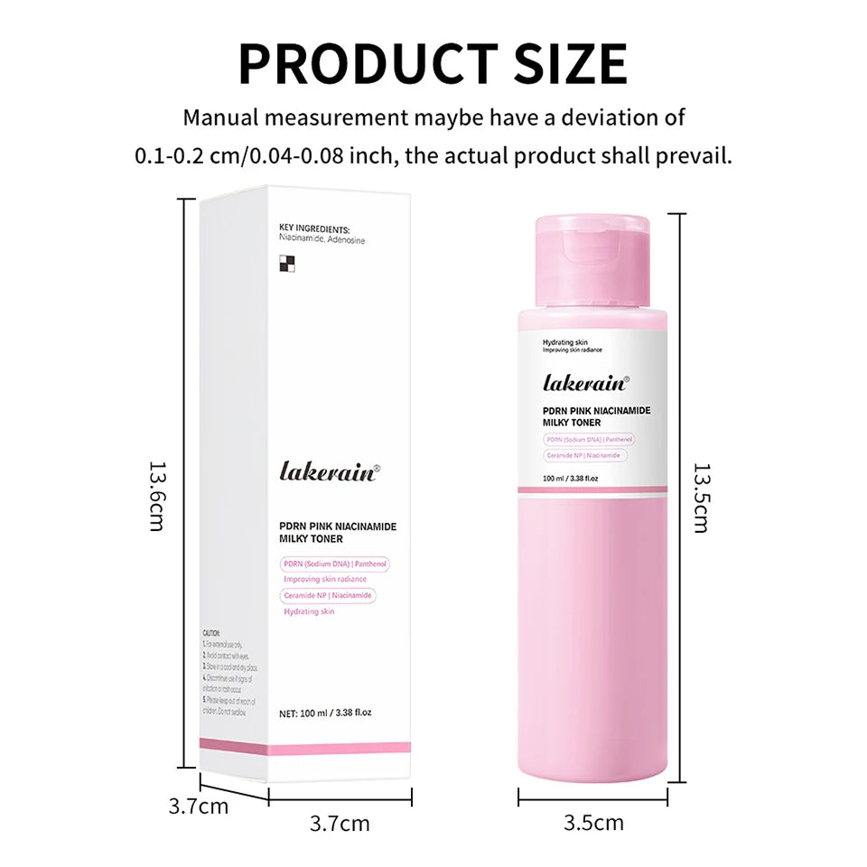 PDRN Niacinamide Milky Toner for Radiant Hydrated Skin