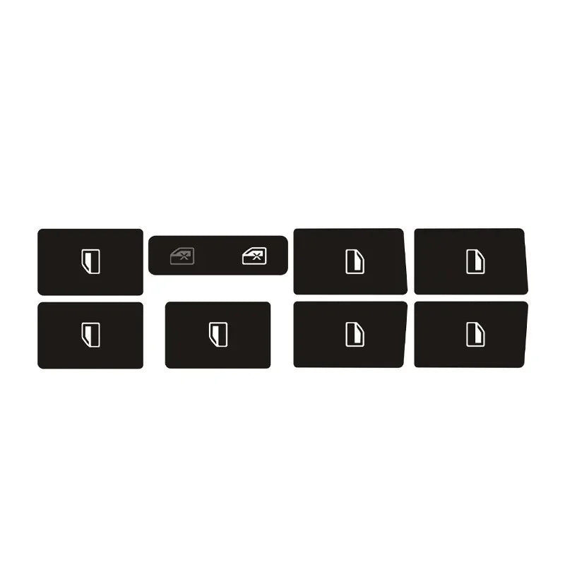 Interior Button Restoration Decal Set for A4 B6 B7 - 10