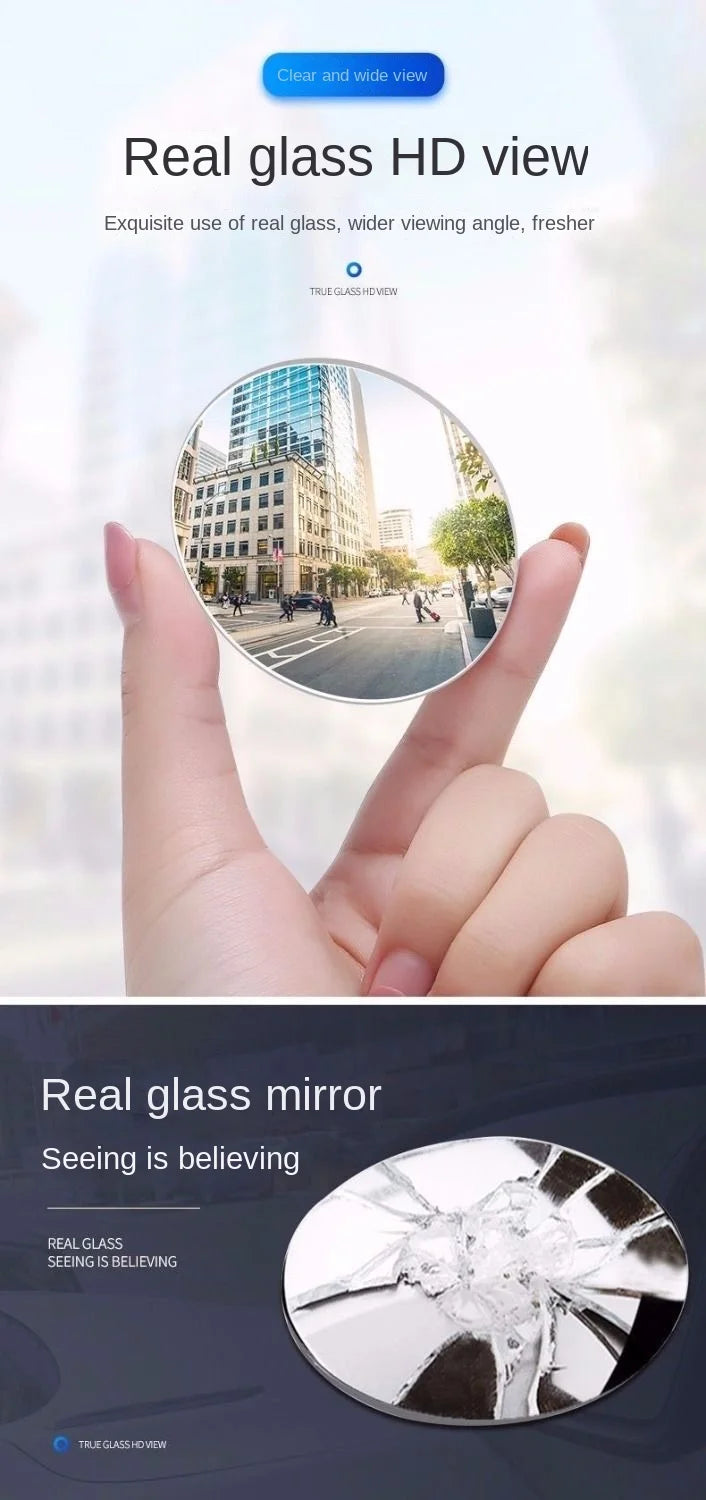 360 Degree Adjustable Car Blind Spot Mirror - 19