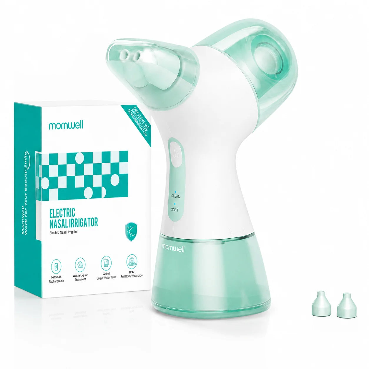 Electric Nasal Irrigation System for Sinus and Allergy Relief - 2