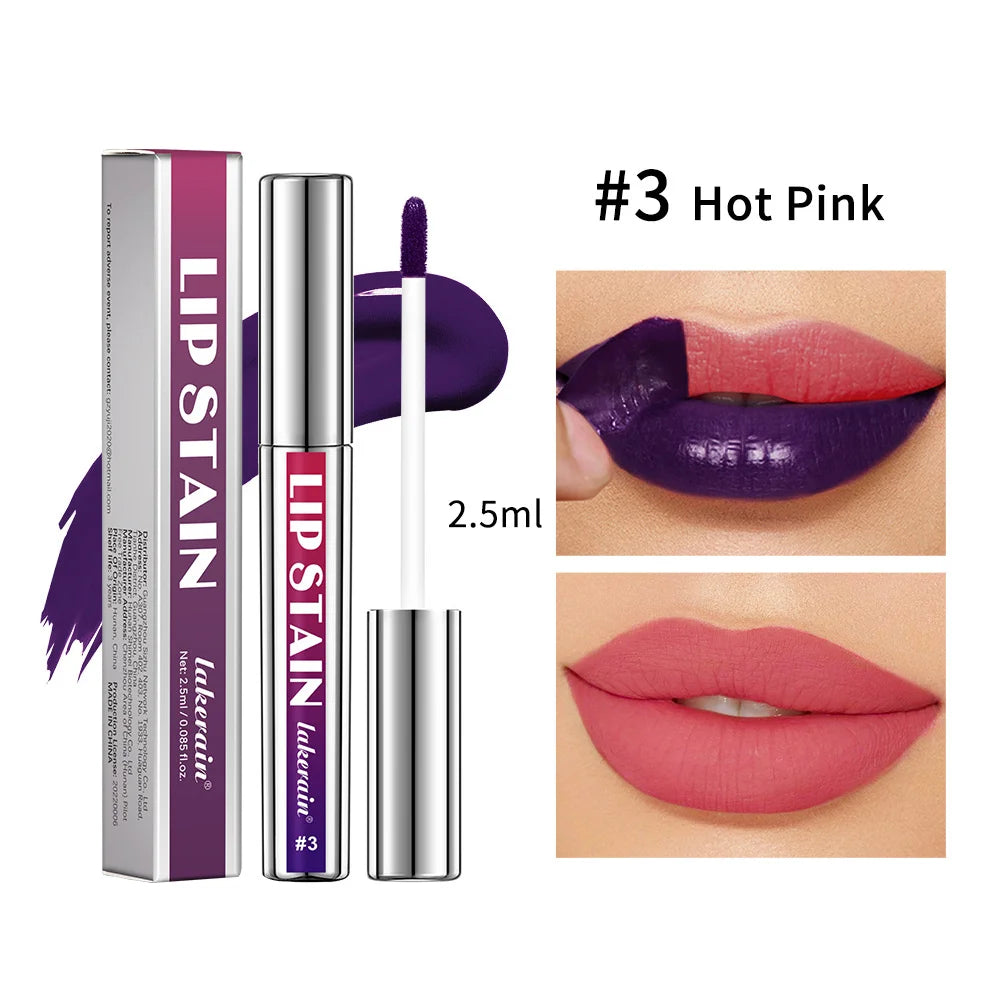 Waterproof Peel-Off Matte Lip Stain Tint - 27