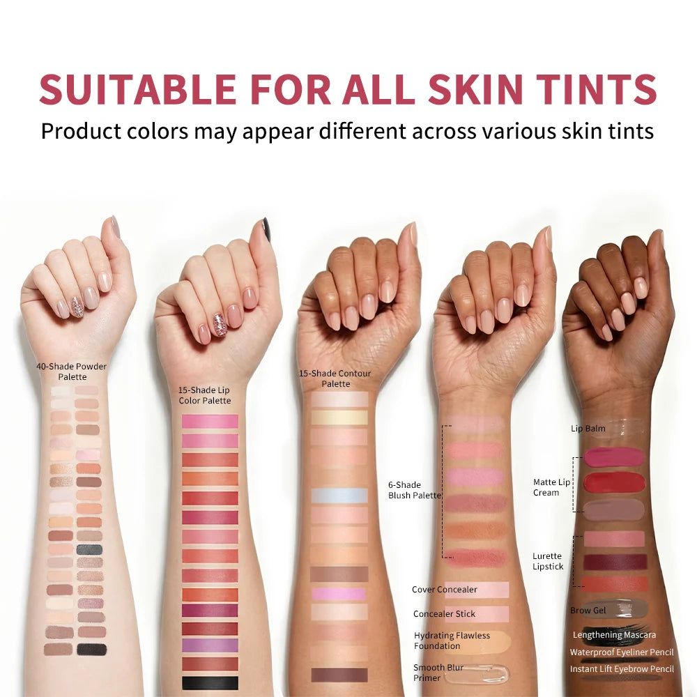 All-in-One Full Face Professional Makeup Cosmetic Kit
